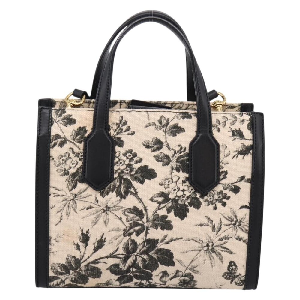 Gucci GG Ribbon Printed Linen Small - Picture 2 of 16